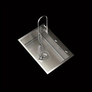 Handcrafted Stainless Steel Kitchen Sink Set - Single Basin, Dishwashing & Vegetable Washing, No Power Needed